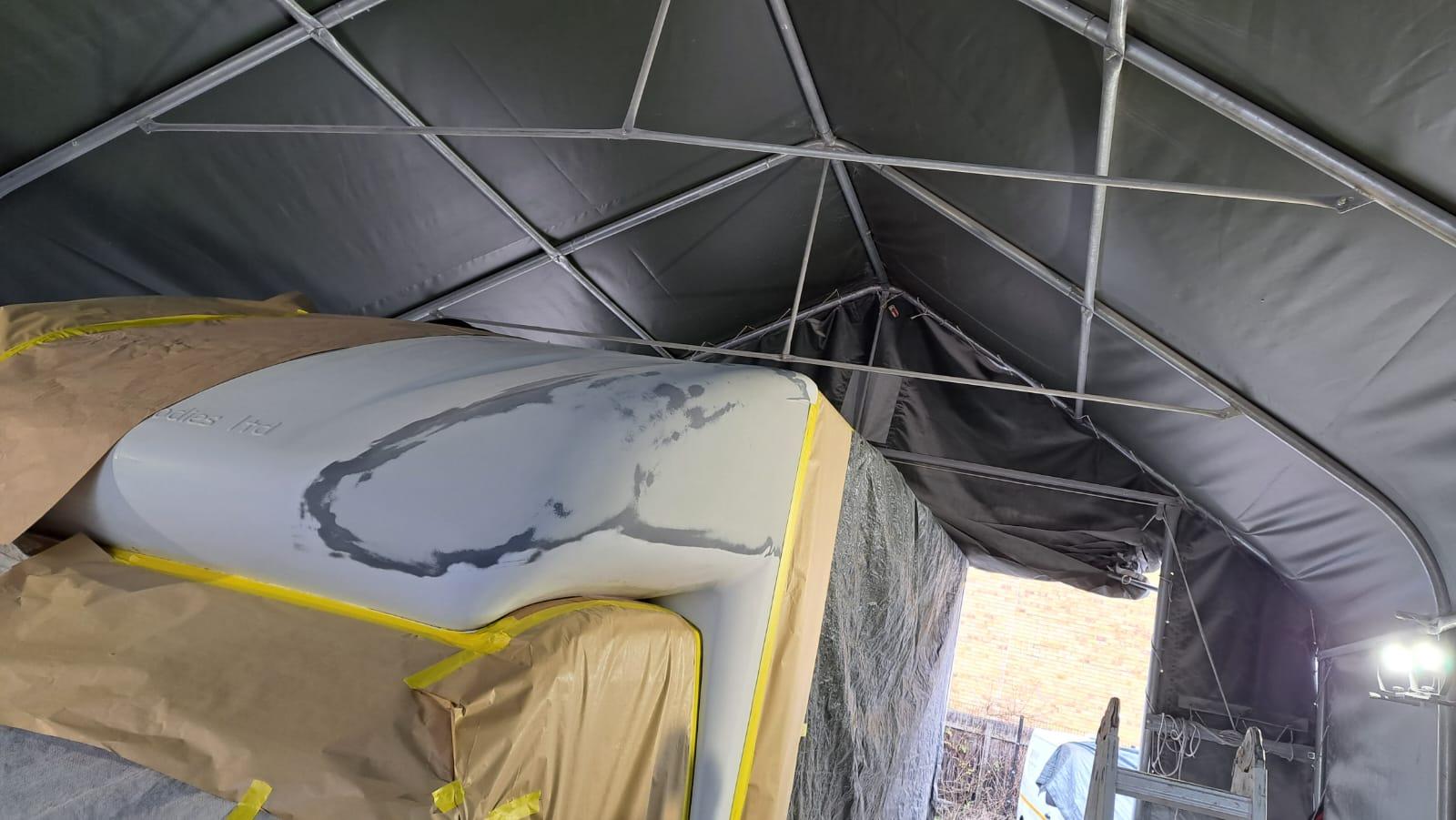 Luton Van Cab Cone Damage Repair Case Study