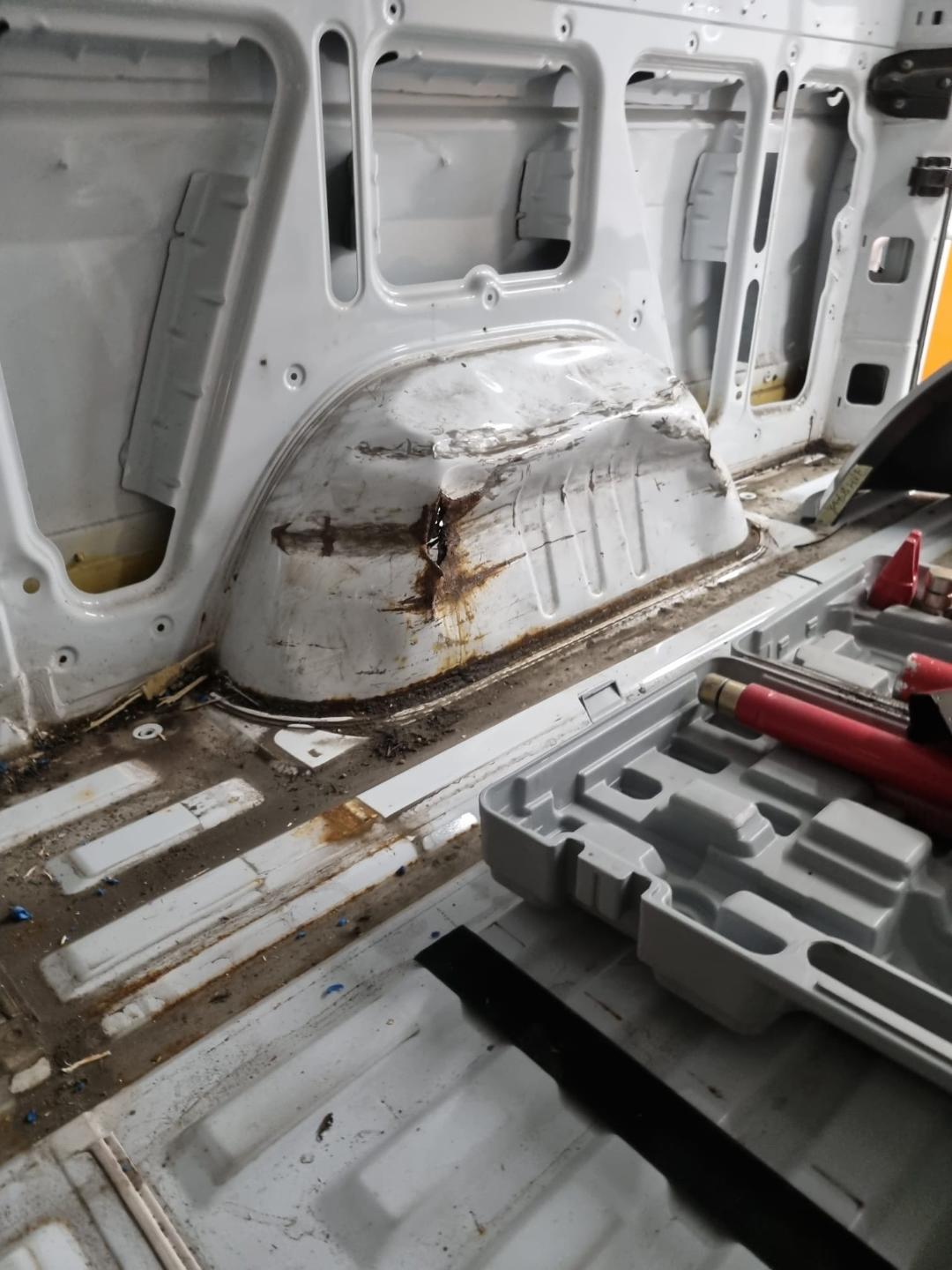 Ford Transit Arch Repair Case Study