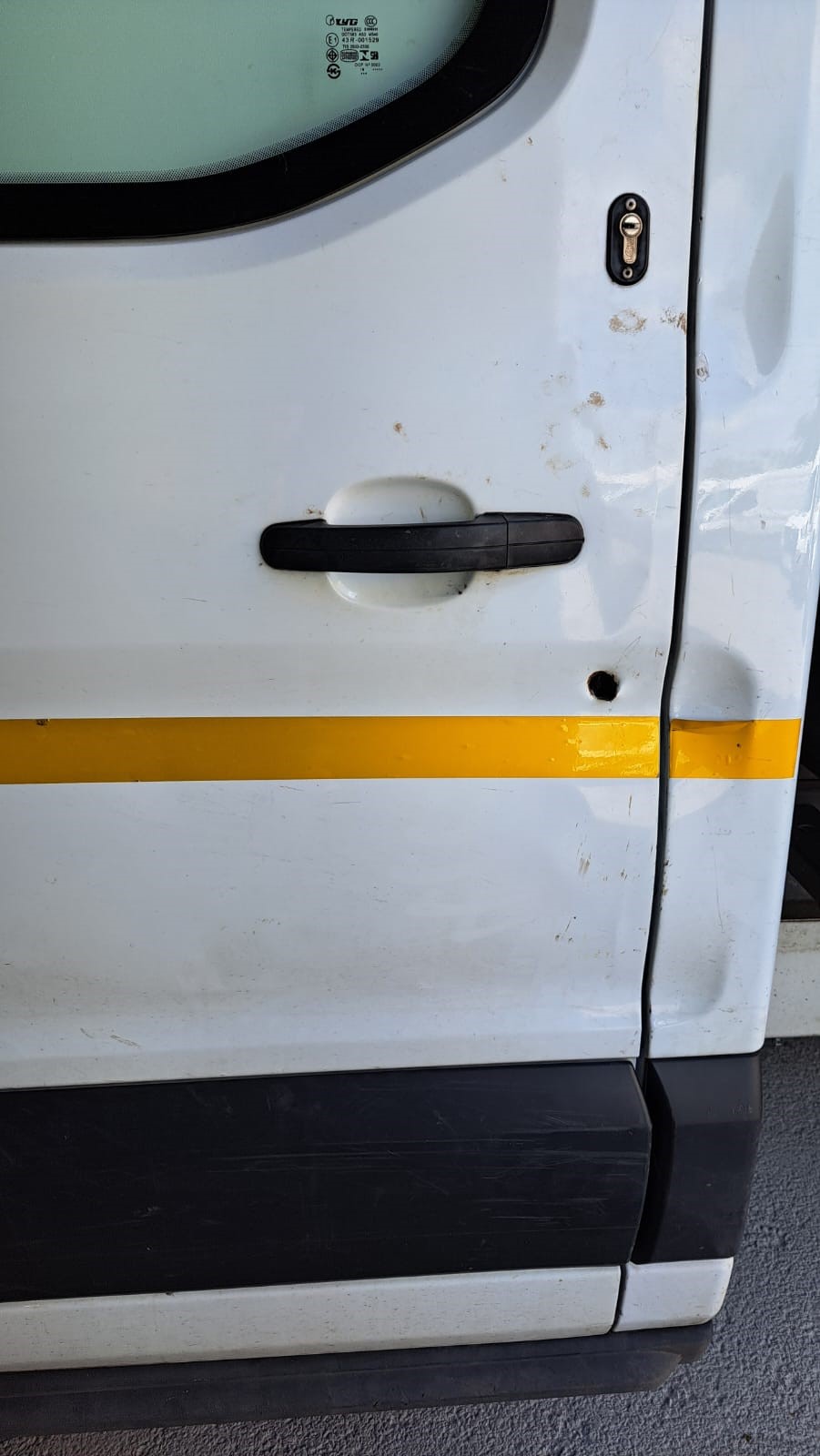 Transit Tipper Break in Damage Case Study